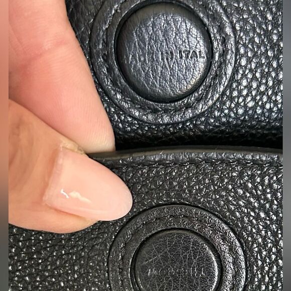 The Row Duplex Bag Black Pebble Leather EUC - Picture 9 of 16